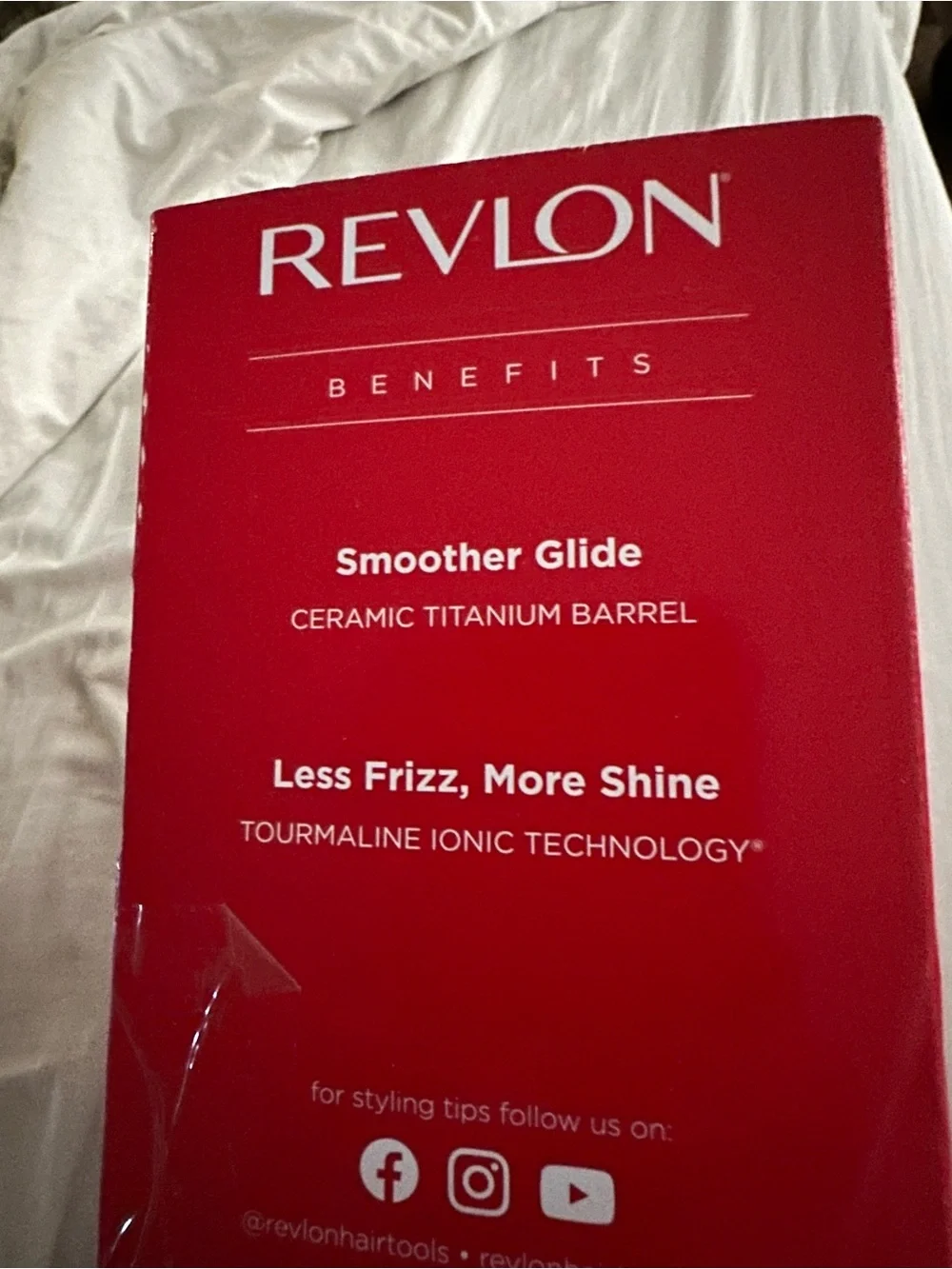 Revlon Black and Red One-Step Volumizer Plus Heated Brush